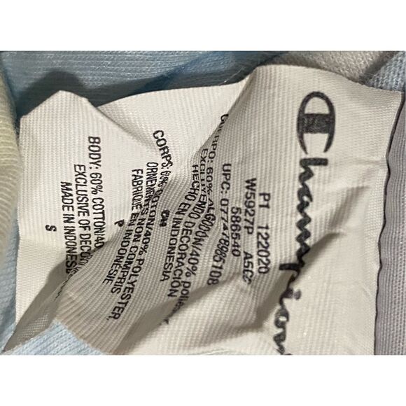 Champion Cropped Tie Dye T Shirt - Picture 6 of 7